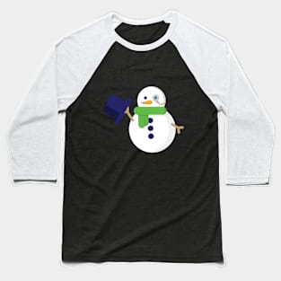 Gentlesnowman Baseball T-Shirt